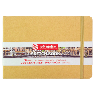 Скетчбук "Royal Talens Art Creation" А5/80арк. /173/ 140г/м2, Kraft (1/60)