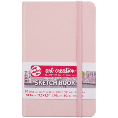 Скетчбук "Royal Talens Art Creation" А6/80арк. /866/ 140г/м2, Pastel Pink (1/60)