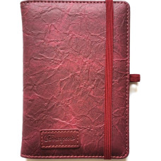 Блокнот на гумці "Bourgeois" А6/160 шкірзам Тв.обкл. /N9742/ вн.бл.70г, # (1/60)