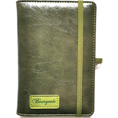 Блокнот на гумці "Bourgeois" А6/160 шкірзам Тв.обкл. /N9744/ вн.бл.70г, # (1/60)