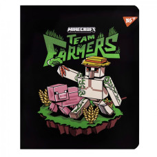 Зошит уч. "YES" 12арк.== /767511/ "Minecraft. Team" (10/250)