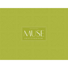 Скетчбук А4+/40арк. "MUSE" /PB-GB-040-065/ 115г/м2 склейка картон (1/ 44 )