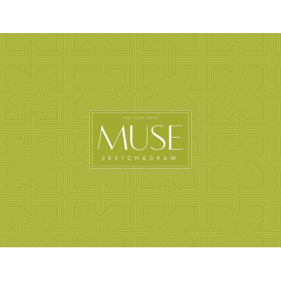 Скетчбук А4+/40арк. "MUSE" /PB-GB-040-065/ 115г/м2 склейка картон (1/ 44 )