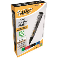 Набір маркерів "BIC" перманент /8209112/047/ 4кол. (1/10)