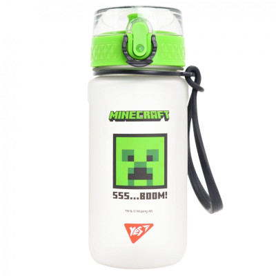 Пляшка для води "YES" /708320/ "Minecraft.Boom" 500 мл (1/25)
