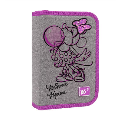 Пенал твердий "YES" /533113/ 1 відділ. без клапана HP-02 Minnie Mouse (1/48)
