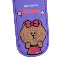 Пенал м'який "YES" /533703/ PH-30 Line Friends Pretty 22*9*5см (1/32/96)