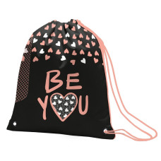 Сумка для взуття "YES" /558781/ SB-11 "Be YOU", чорний (1/100)